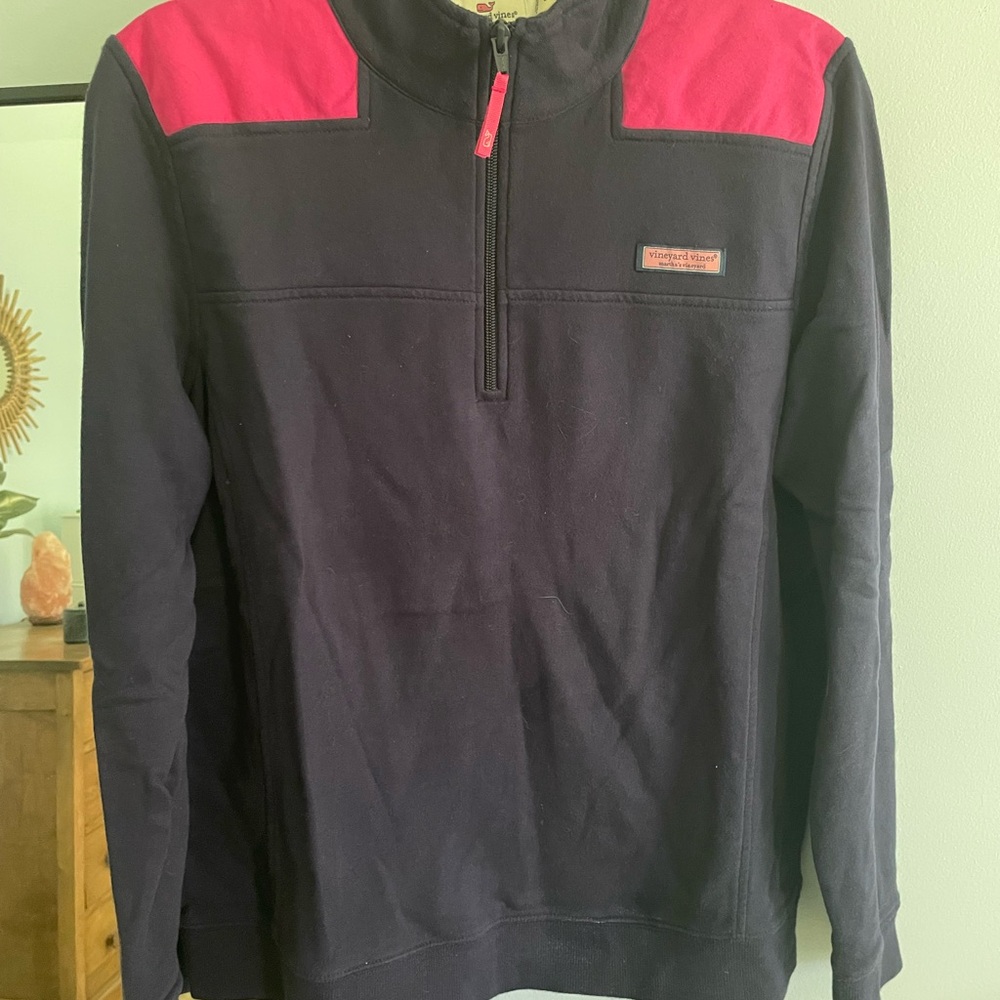 Vineyard Vines Pink and Blue Shepshirt Top